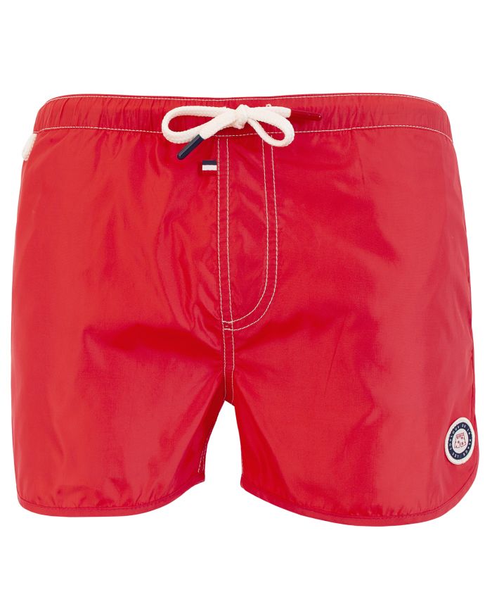 Moréa 2959 - Maillot Short de bain homme court rouge 1